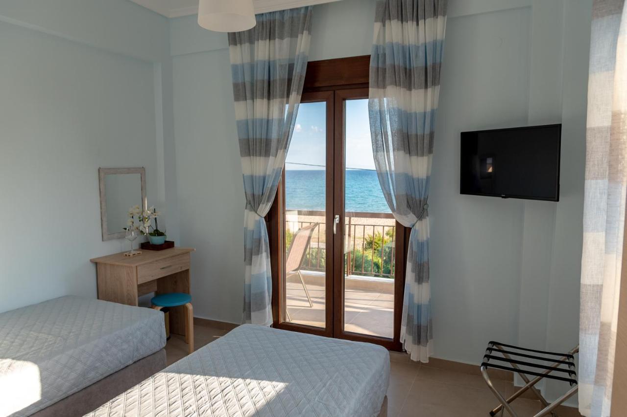 Dimi Seafront Apartment By Rentals Pro Services - Nea Moudhania Exteriör bild